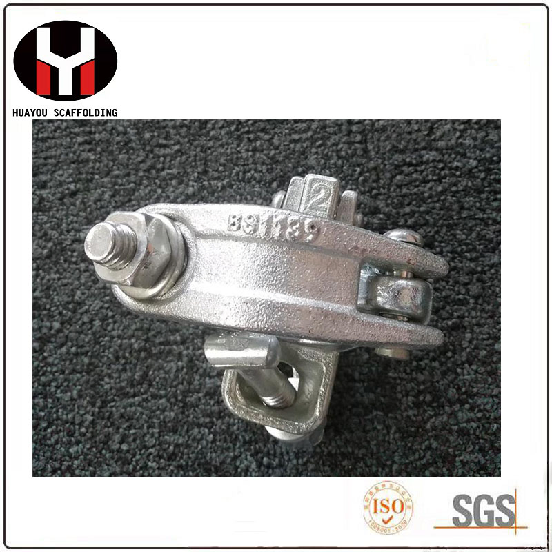 Steel Scaffolding Drop Forged Single Swivel Putlog Gravlock Girder Right Angled Coupler
