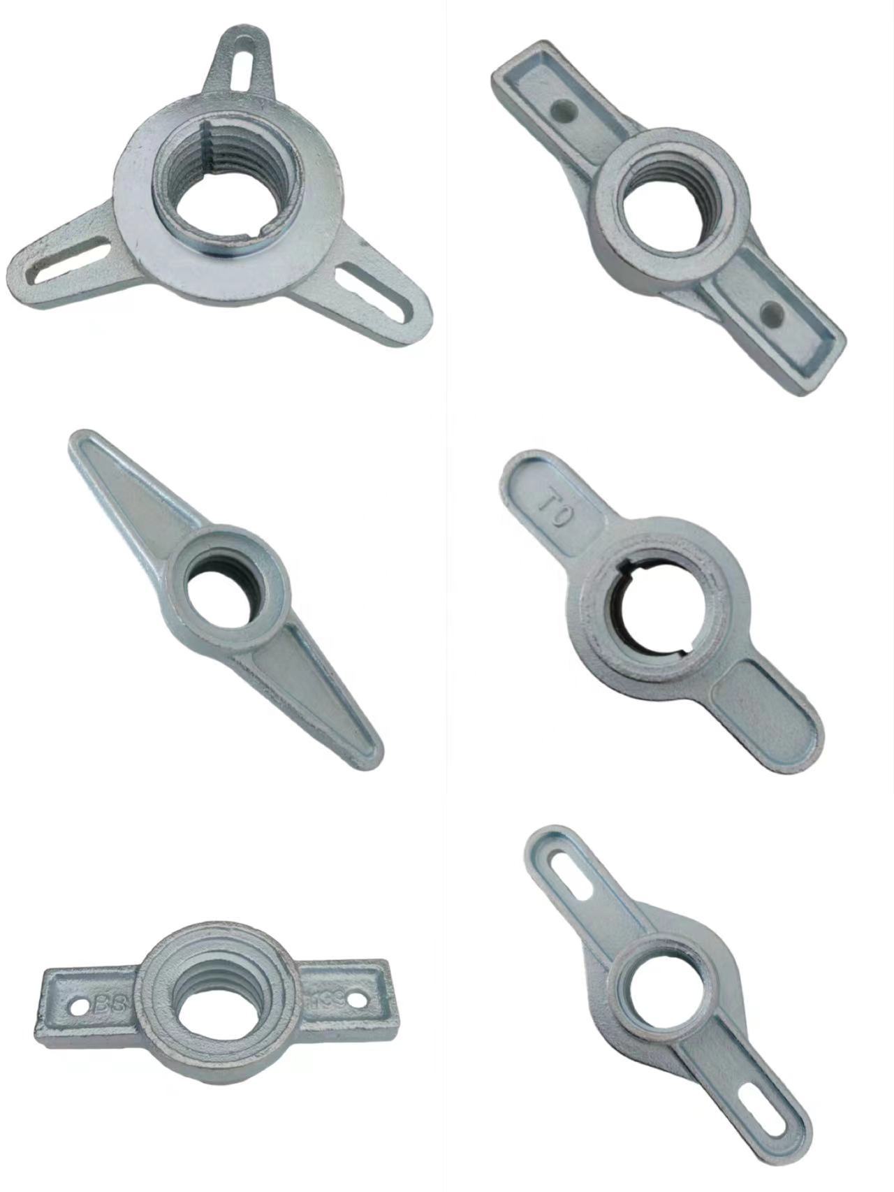Base Jack Wing Nut Forged Jack Nut Scaffolding Accessories for Construction