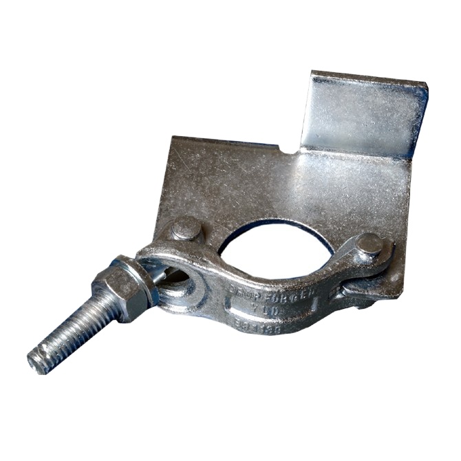 Hot Sale Vaishnav SF-1008 BRC Mild Steel Scaffold Toe Board Clamp Swivel Retaining Coupler EN74/BS1139 Ladder Scaffolding Parts
