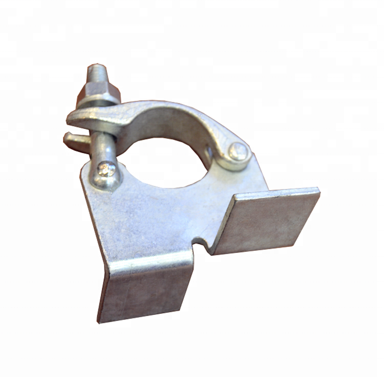 BS1139 EN74 Drop Forged Scaffolding Board Retaining Coupler BRC Clamp Steel Plank Retainer for Scaffolding Tube and Clamp System
