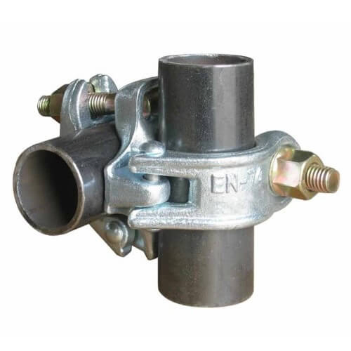 China Manufacturer Connector Swivel Coupler Clamp BS1139 British Type Clamp