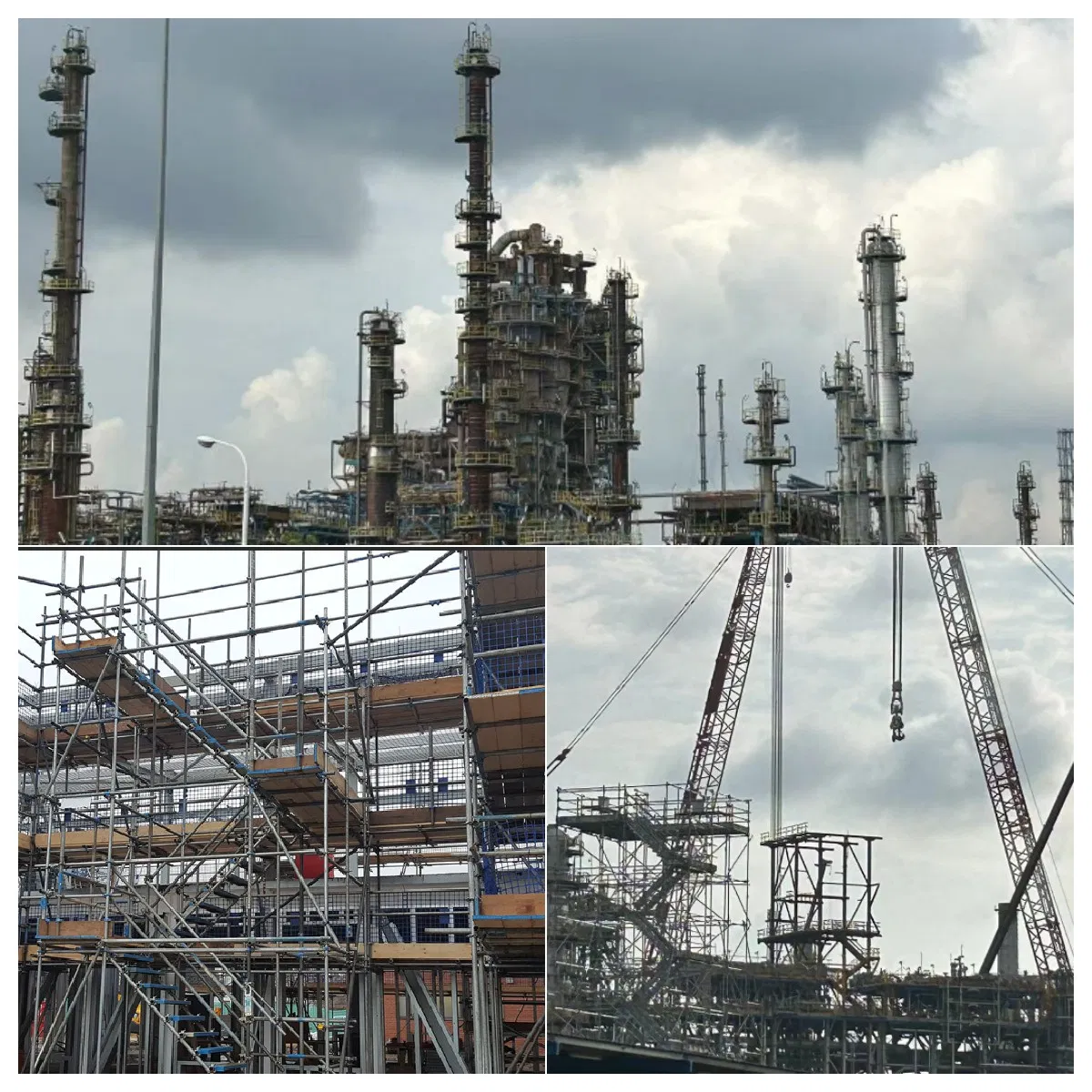 Commercial Structural Scaffold Project