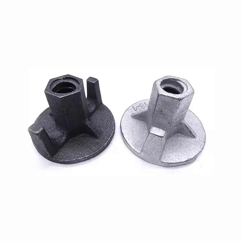 Forged Casted Tie Rod Formwork System Accessories Wing Nut
