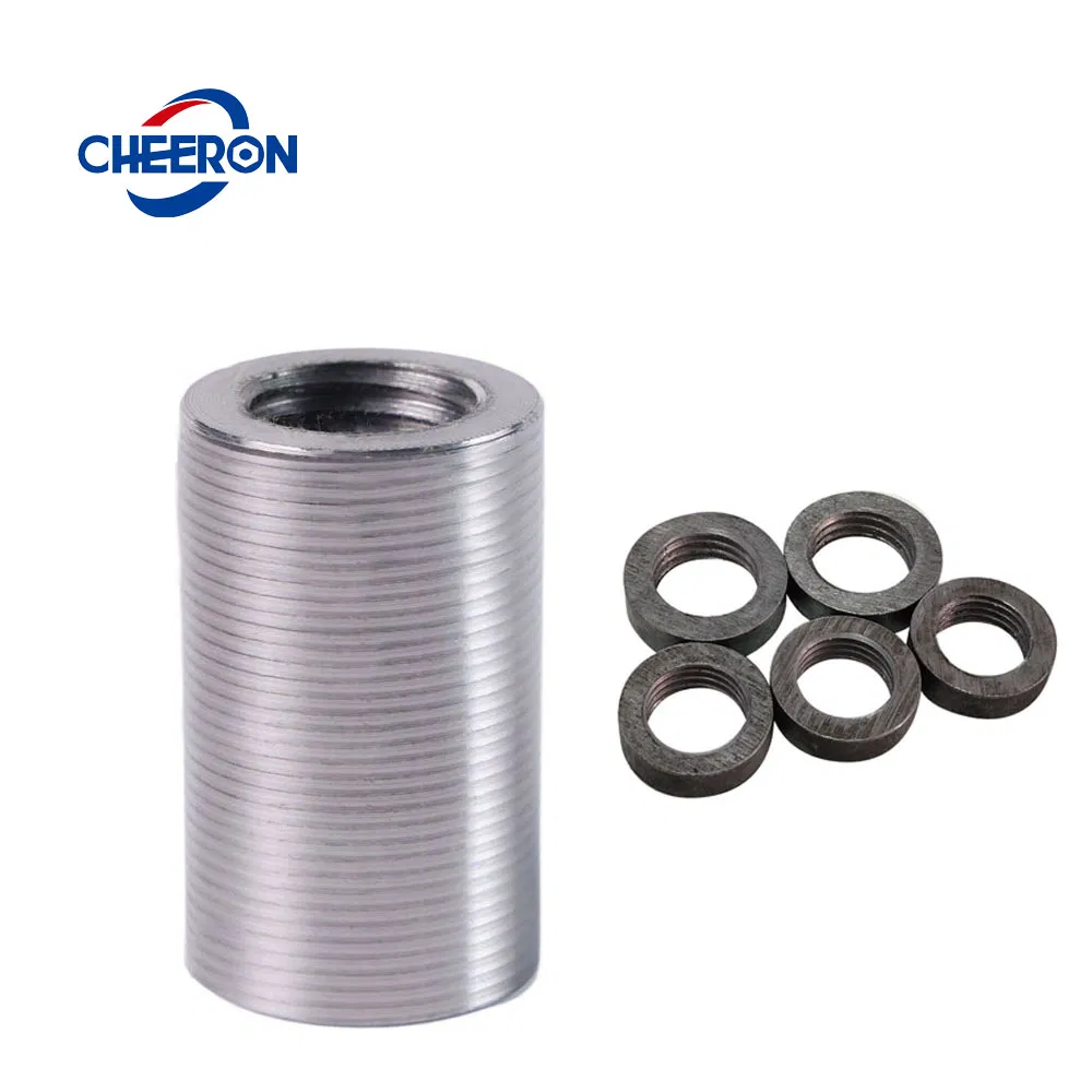 Heavy-Duty Thread Coupler Reinforcing Rebar Splicing Coupler with Lock Nut for Sale