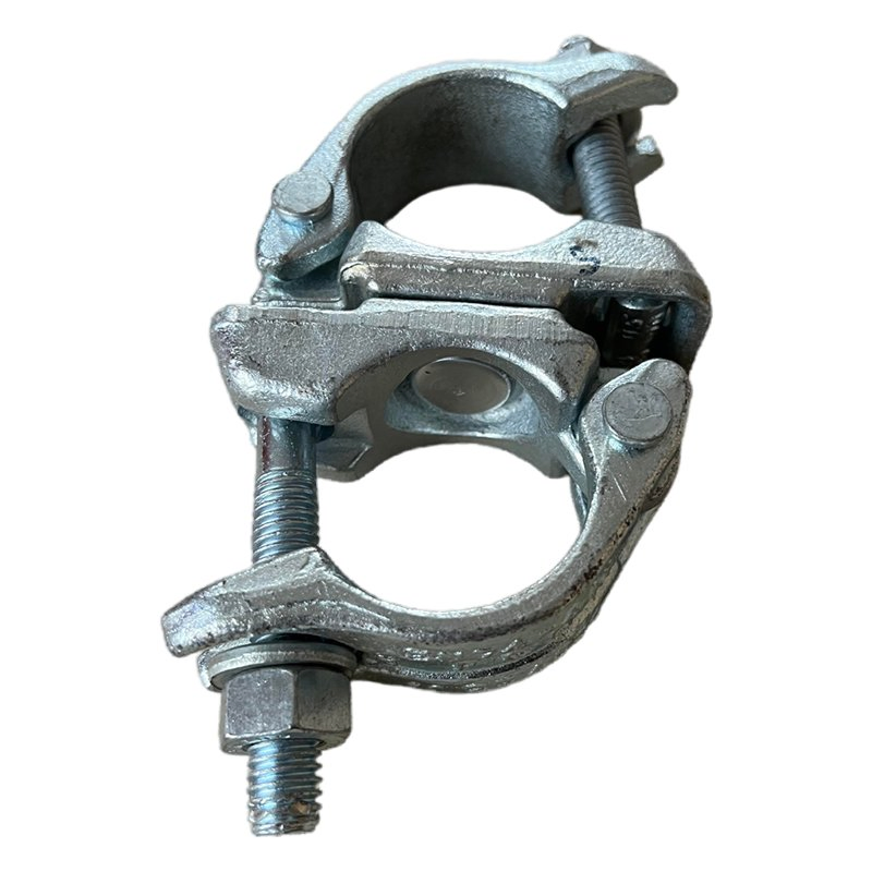 British Type Fixed Double Coupler Scaffolding Forged Swivel Clamp