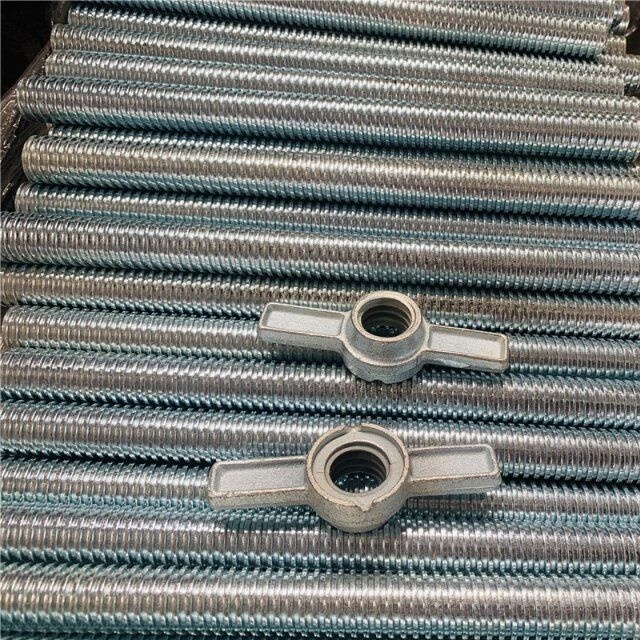 Hollow Screw Rod with Jack Nut Ringlock Scaffolding Jack Base