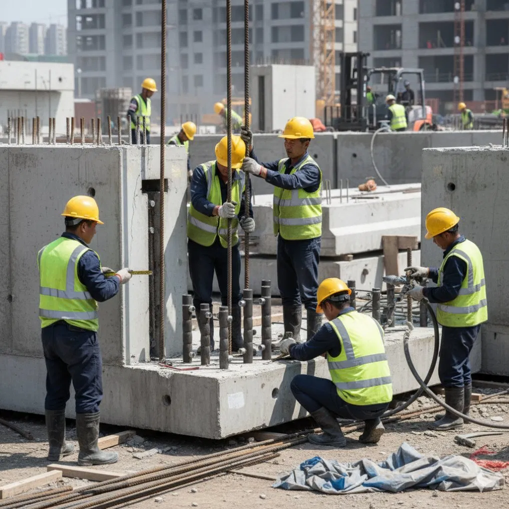 Heavy Duty Grout Sleeve Rebar Coupler for Infrastructure Projects