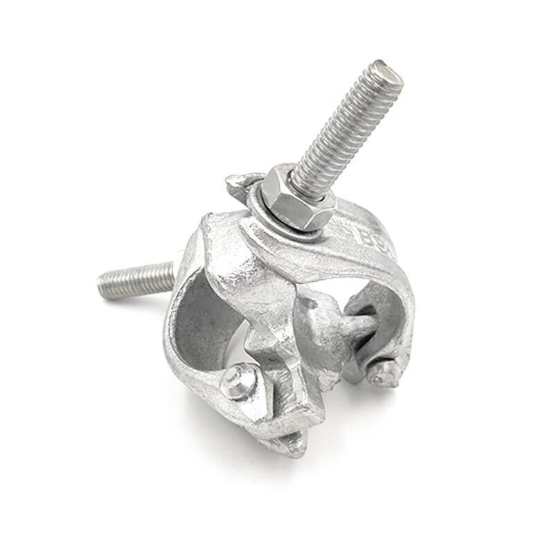 High Quality BS1139 Scaffolding Double Clamp Q235 Steel Drop Forged BRC Fitting Board Retaining Coupler Fixed Scaffold Part