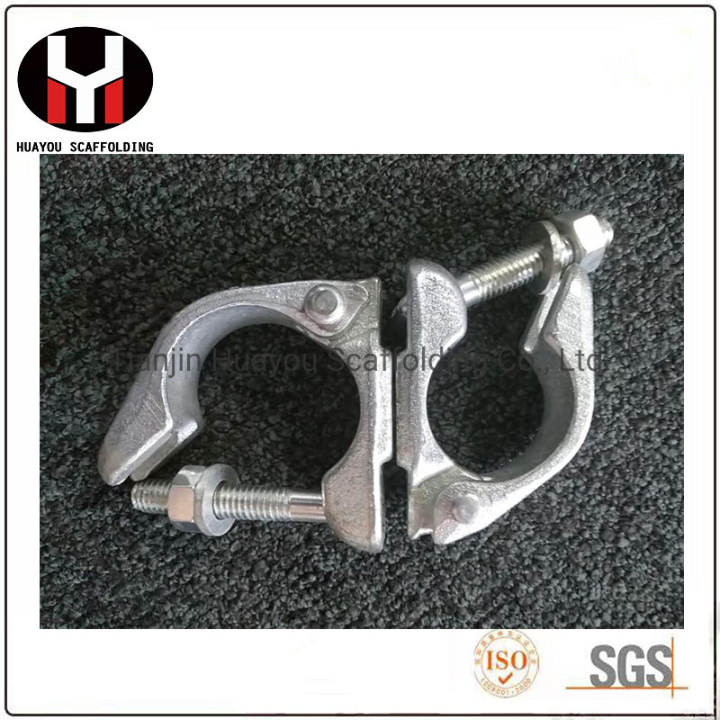 Steel Double Coupler/Fixed Clamp/Right Angle Coupler for German/Layher Scaffolding System