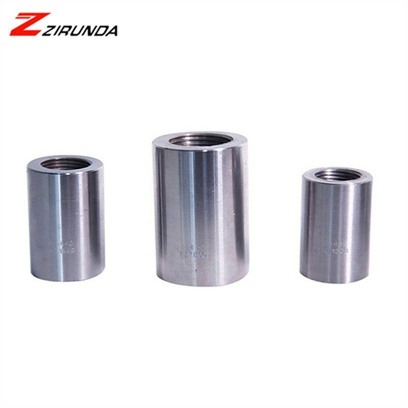 Heavy-Duty Straight Thread Rebar Couplers - High-Precision Machining