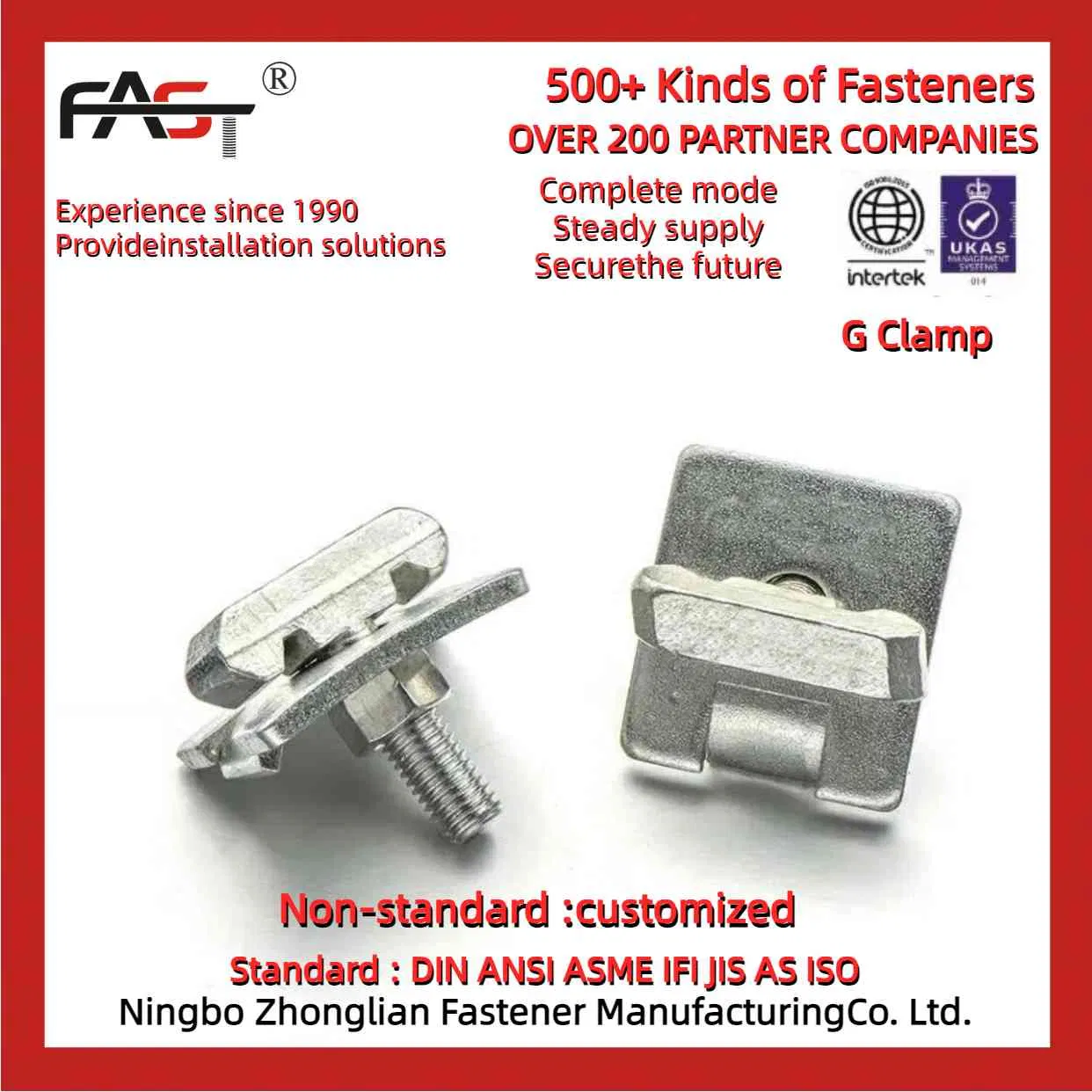 G Clamp for Efficient Assembly &amp; Disassembly Processes