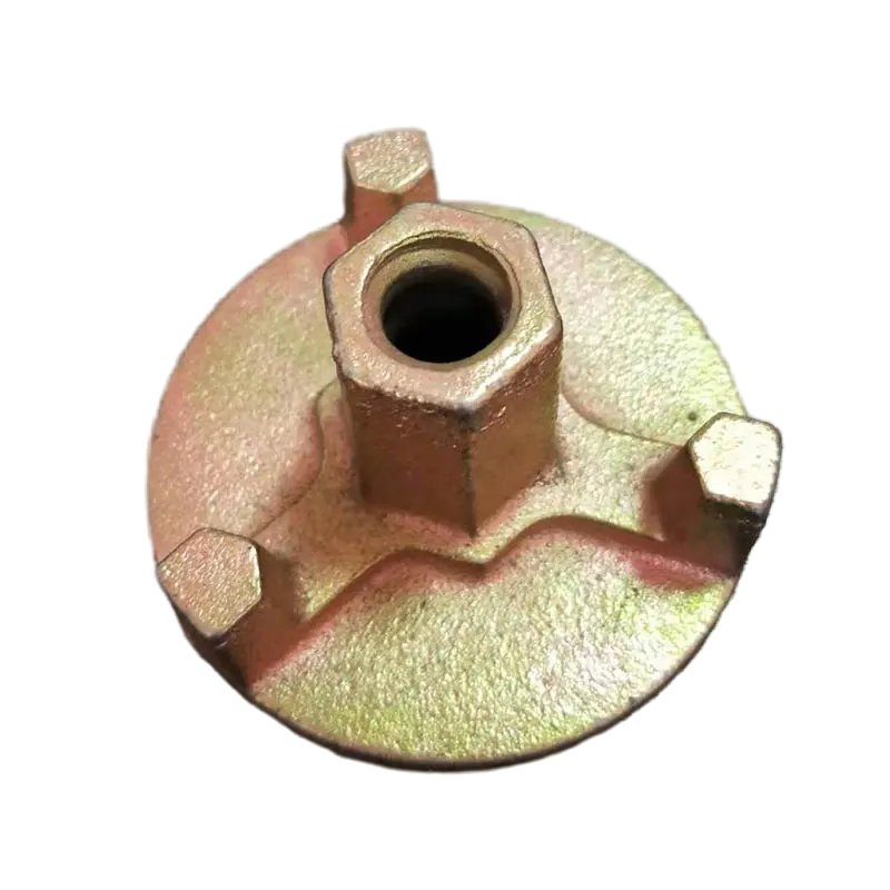 Construction Scaffolding Formwork Forged Galvanized Tie Rod Wing Nut 15/17 90/100mm