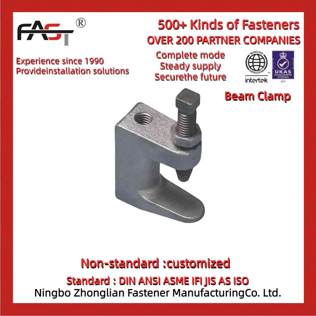 Affordable Beam Clamp with High Performance – Cost-Effective Solution