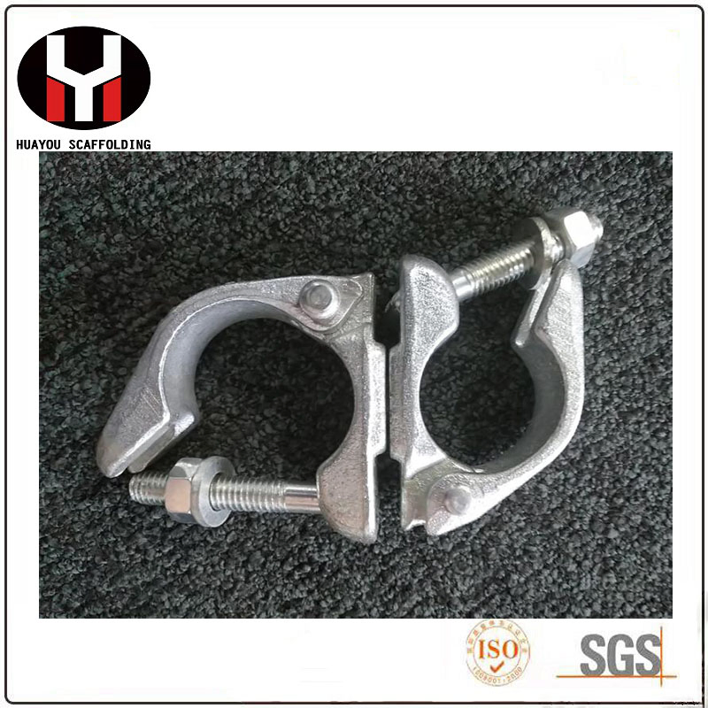 Steel Scaffolding Drop Forged Single Swivel Putlog Gravlock Girder Right Angled Coupler