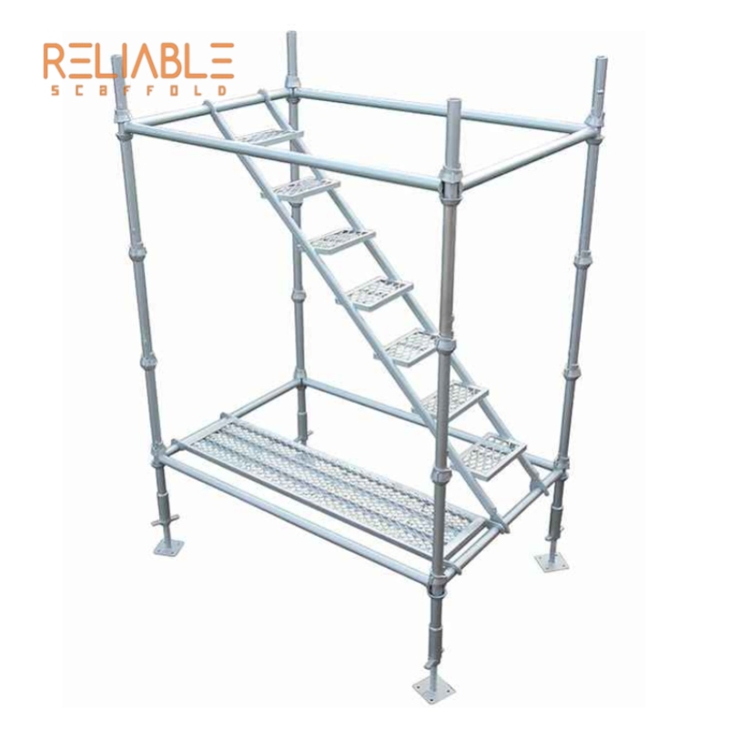 Reliable Industrial Grade Steel Cuplock System Top Bottom Cup with Ledger Blade