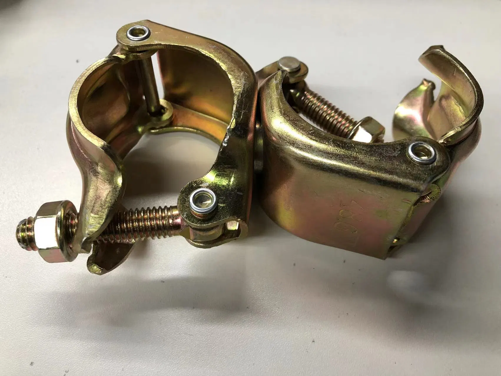 Scaffolding Clamps, British Type for 1-1/2" Swivel at Any Angles, Galvanized