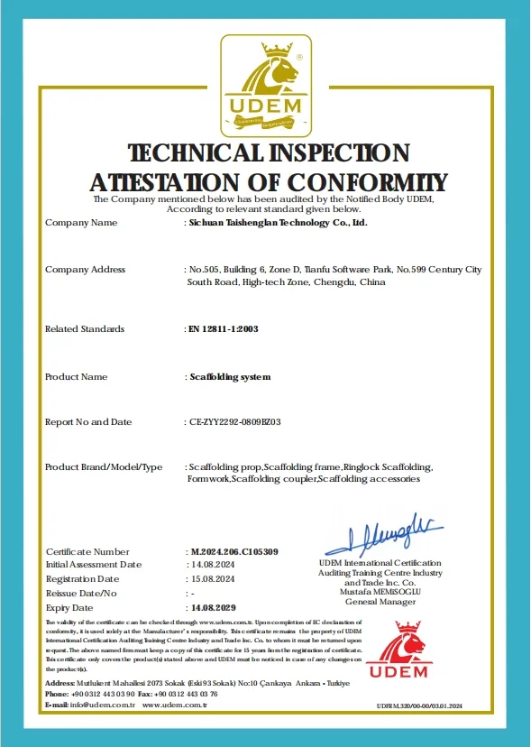 CE Certificate