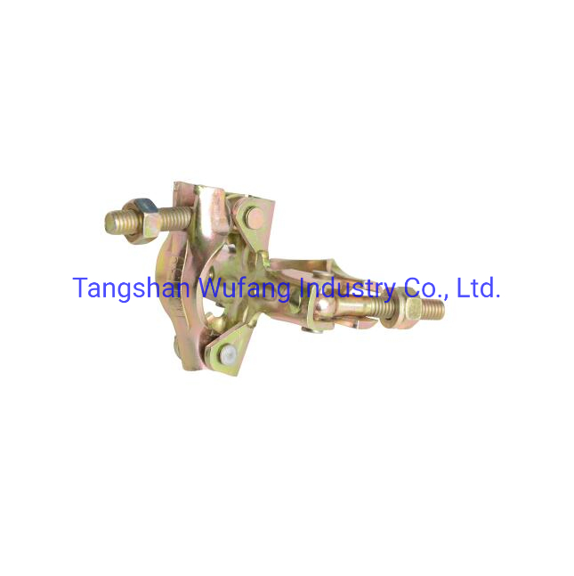 JIS Pressed Double Coupler 90 Degree Clamp Right Angle Coupler