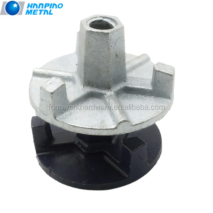 Formwork Tie Rod System Wing Nut Anchor Nut 15mm 17mm