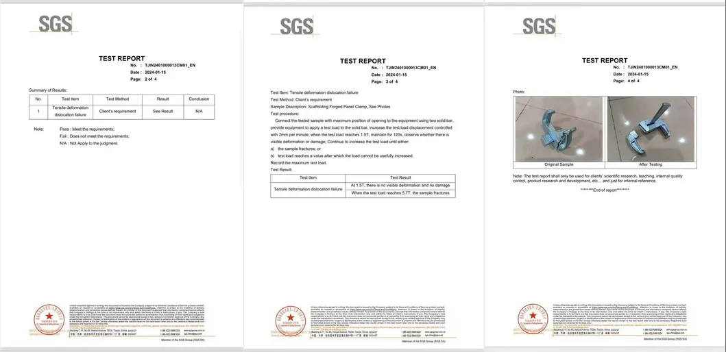 EN74 ISO Certificate