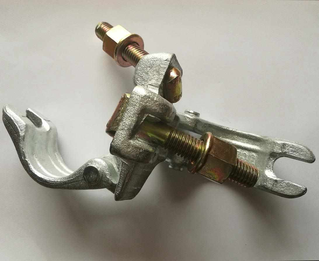 Brazil Type Right Angle Fix Load Capacity Board Retaining Double Scaffolding Pressed Swivel Coupler with Electroplating