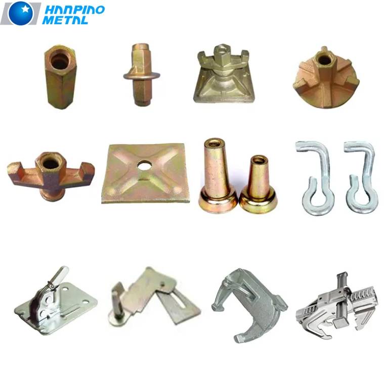 Formwork Tie Rod System Wing Nut Anchor Nut 15mm 17mm