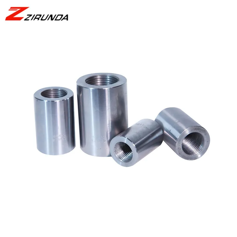 Heavy-Duty Straight Thread Rebar Couplers - High-Precision Machining