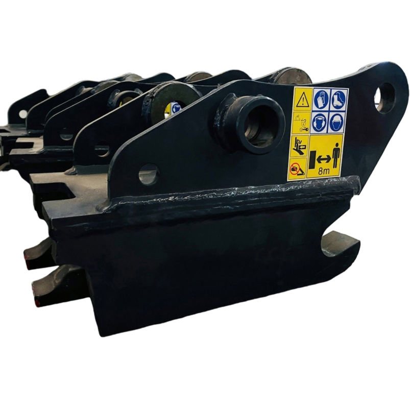 Heavy-Duty Mechanical Quick Hitch Coupler for Mini Excavators