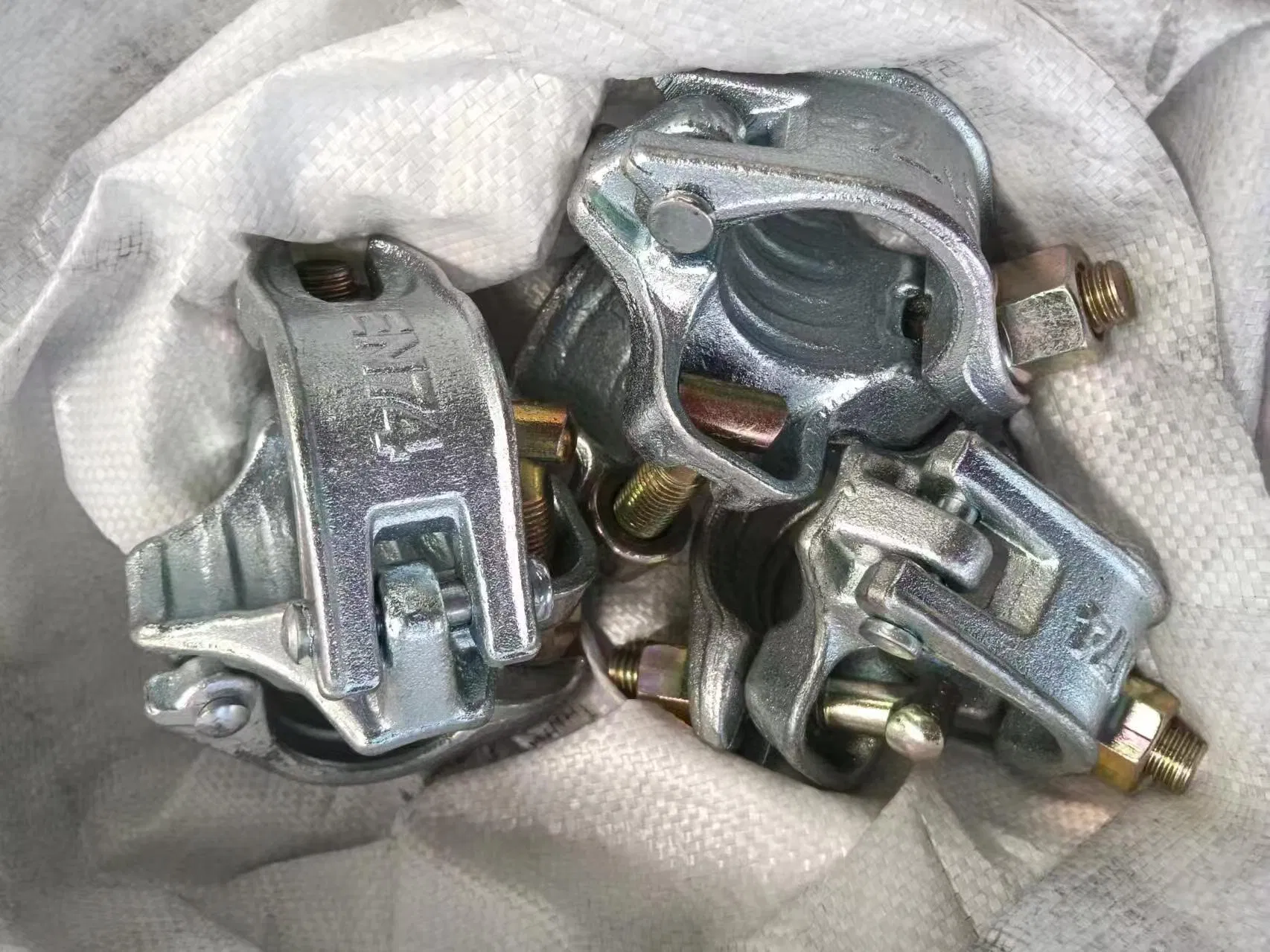 En74 Drop Forged German Type Double Coupler 48.3mm Right Angle Coupler