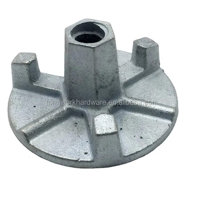 Formwork Tie Rod System Wing Nut Anchor Nut 15mm 17mm