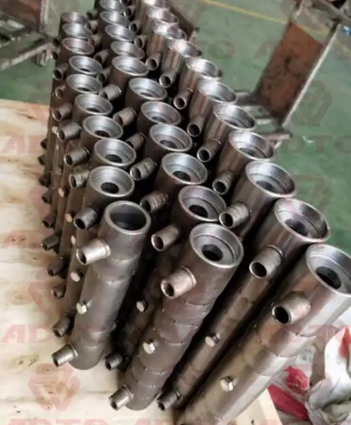 Precast Building Material Mechanical Splice Sleeve Whole Grouting Rebar Joint Coupler