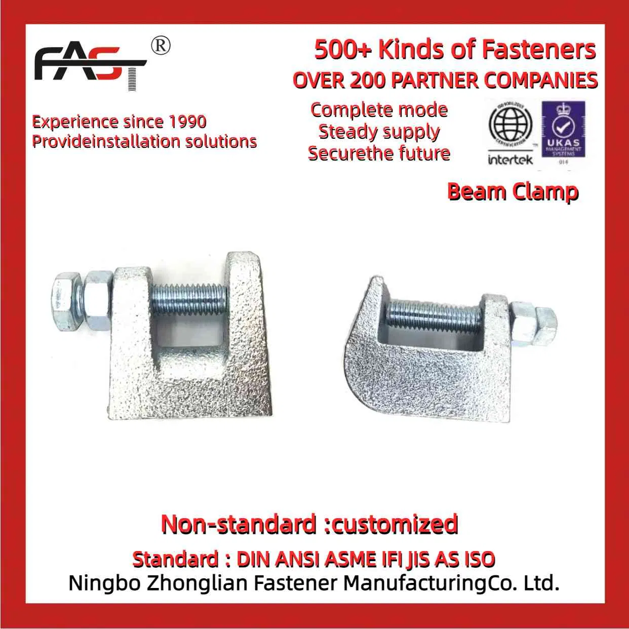 Universal Beam Clamp for Multiple Beam Sizes – Versatile Tool for Any Job