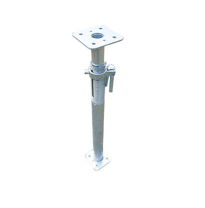 Construction Material Adjustable Scaffolding Jack Base U Head Scaffolding Jack Base Prop Sleeve with Prop Nut