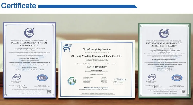Quality Certificate
