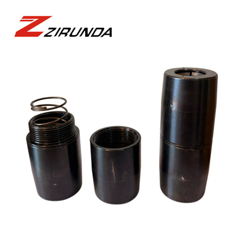 One-Touch Rebar Coupler with Motor Rebar Straight Thread Sleeve for Efficient Joint Connection of Steel Pipes