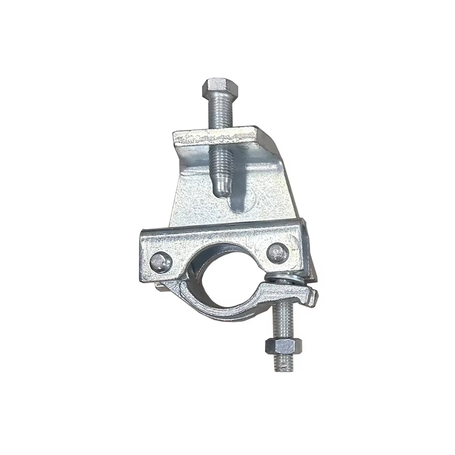 Forged Steel Scaffolding Accessory Galvanized Board Retaining Clamp Rosette Swivel Pipe Sleeves Clamp Inch Metric Measurement