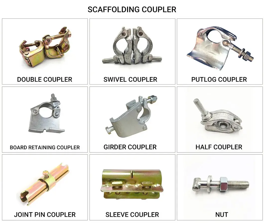 Industrial scaffolding joint details