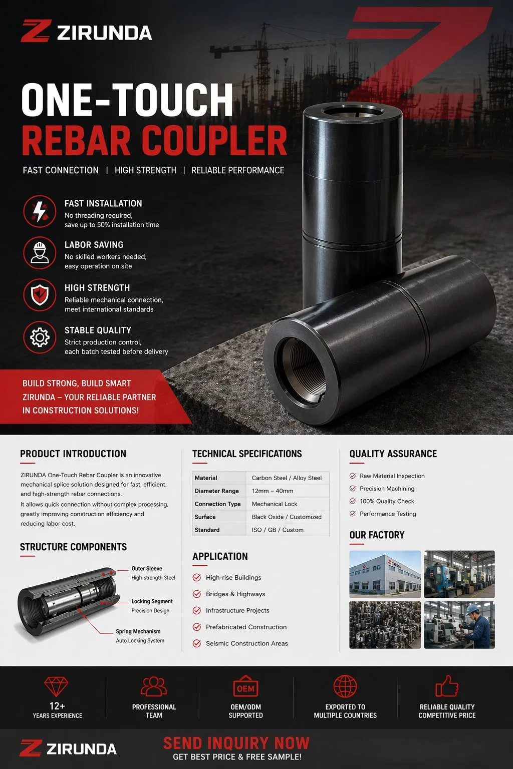 Rebar Connection Strength Breakdown