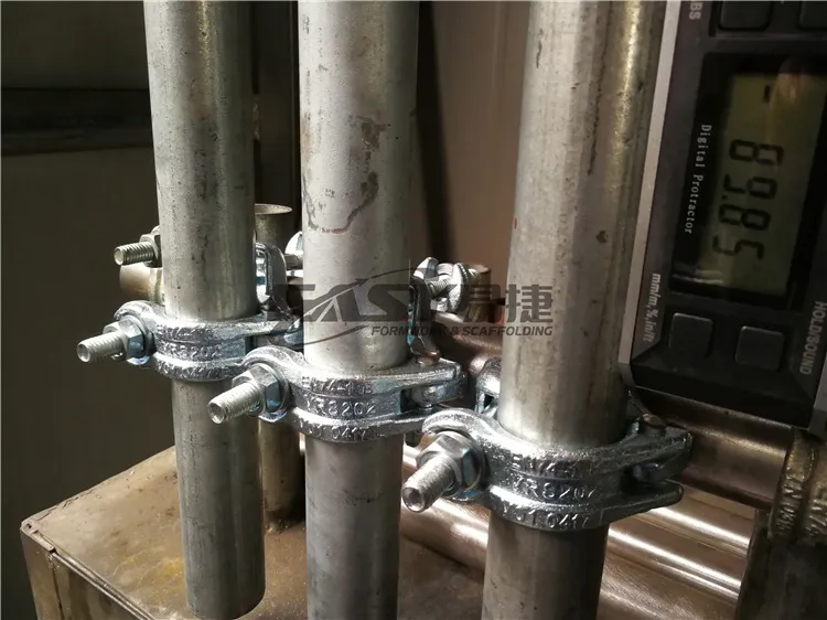Easy British Type BS1139 Drop Forged Swivel Coupler Double/Fixed Clamp