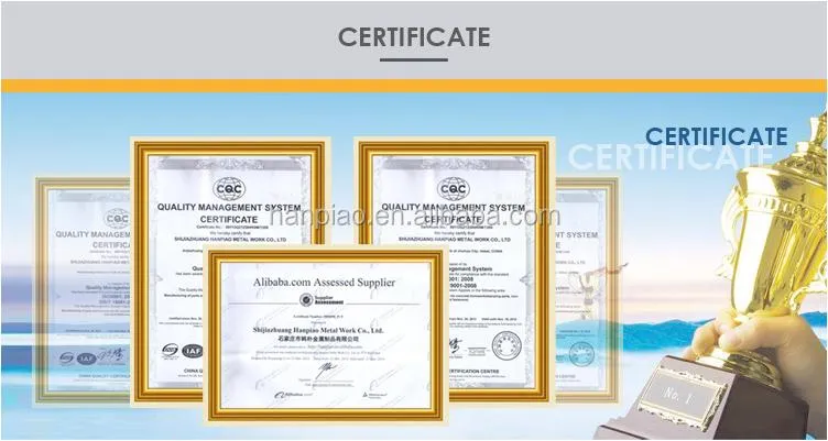 Certificates
