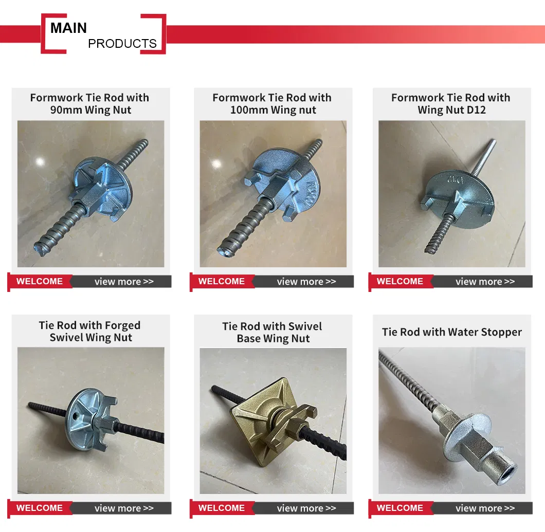 Construction Tie Rod Details