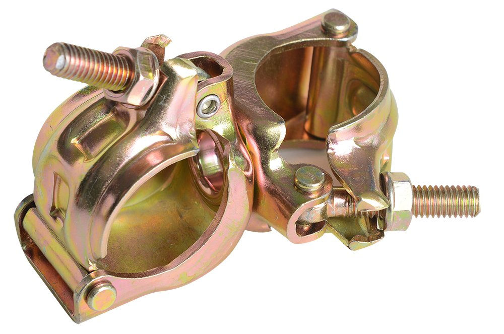Scaffold Pressed Steel Right Angle Fixed and Scaffolding Pipe Swivel Coupler