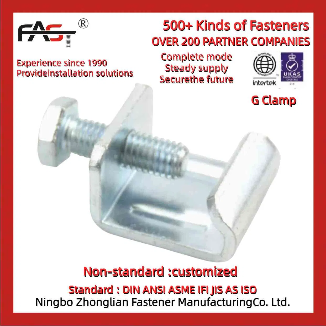 G Clamp for Efficient Assembly &amp; Disassembly Processes