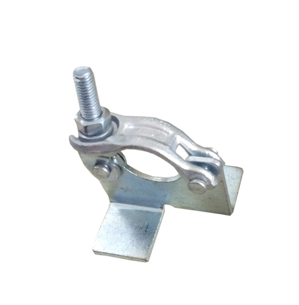 BRC Vaishnav Steel Board Retaining Coupler for Construction Scaffolding Plank Clamp Peri Formwork Toe Board Clamp-Zinc