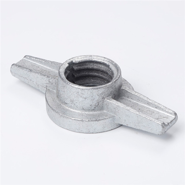 Scaffolding Adjustable Screw Jack Nut Cast Iron Base Handle Jack Nut