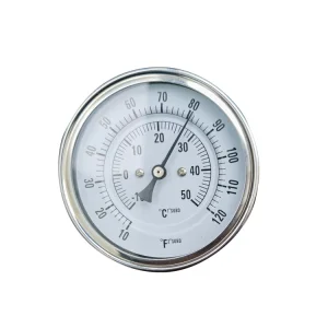 Bimetallic Thermometer Back Connection