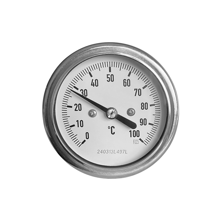 OEM Back Connection Mounted Stainless Steel Bimetallic Thermometer - Reliable Temperature Measurement from China Suppliers and Factory Manufacturers, Supplier