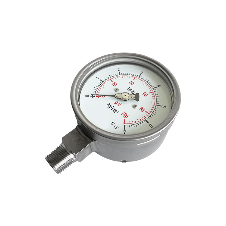 CE Certification 100 PSI Stainless Steel Bourdon Pressure Gauge – Explosion-Proof, Radial Mount | China Suppliers & Factory Manufacturers, Supplier