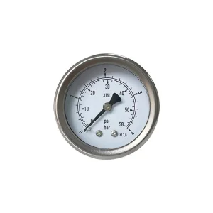 China Vibration-Resistant Stainless Steel Pressure Gauge