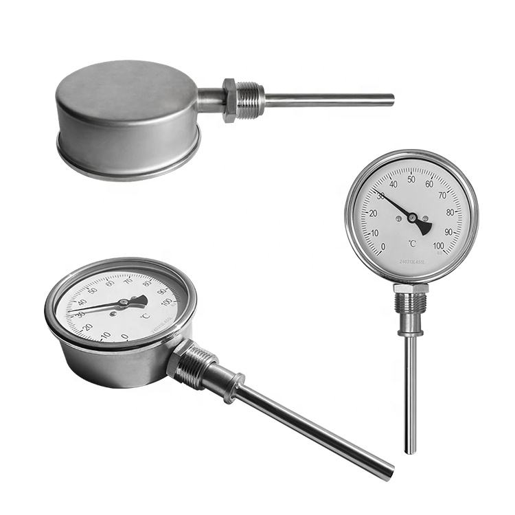 China Bimetal Thermometer - Bottom Direct Mounting, Stainless Steel | China Suppliers & Factory Manufacturers, Supplier